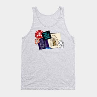 Majesty Stickers Tank Top